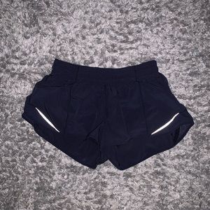 Lululemon hotty hot shorts navy